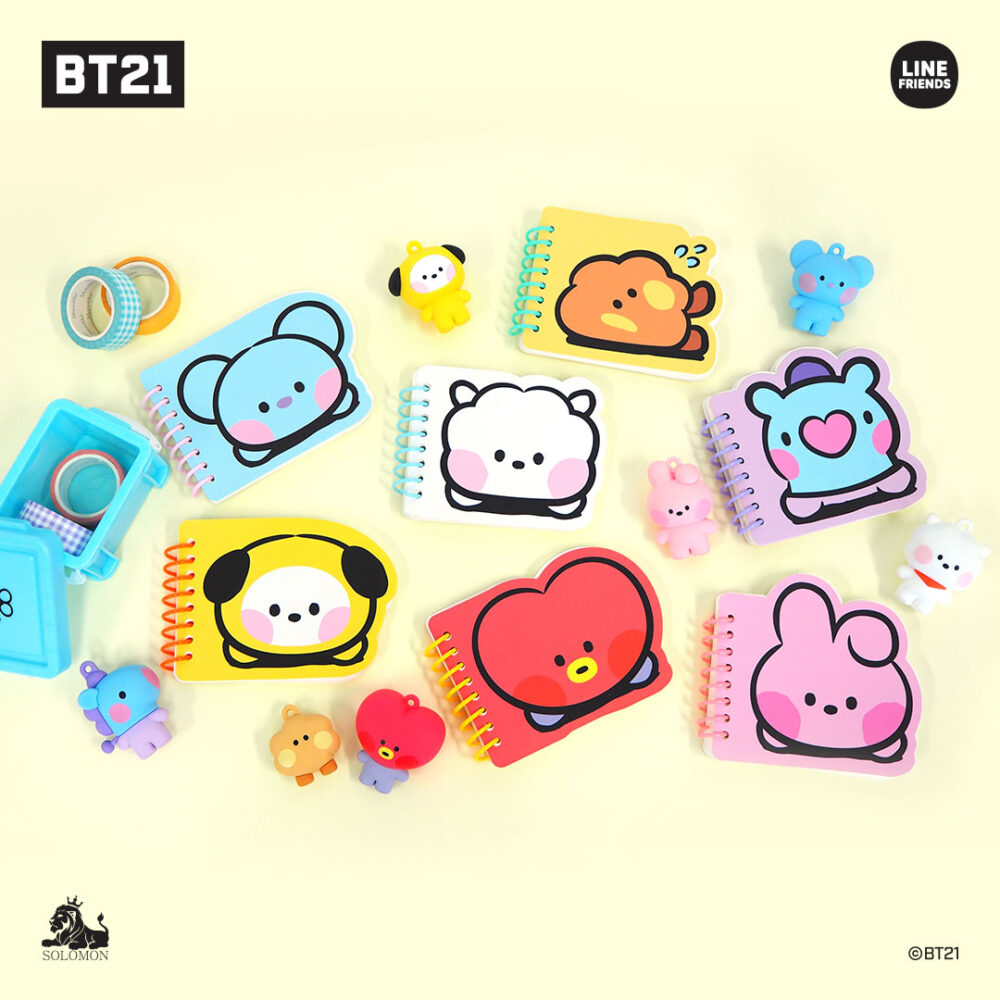 BT21 minini Memo Note (FNB-BT21-M)