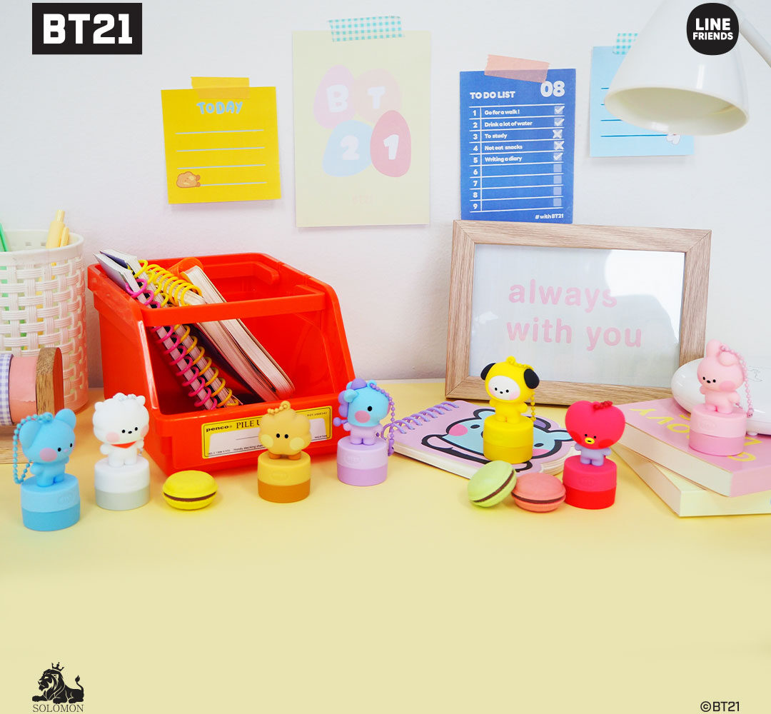 BT21 minini Figure Stampが入荷されました。