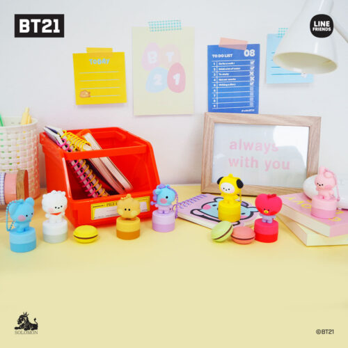 BT21 minini Figure Stampが入荷されました。